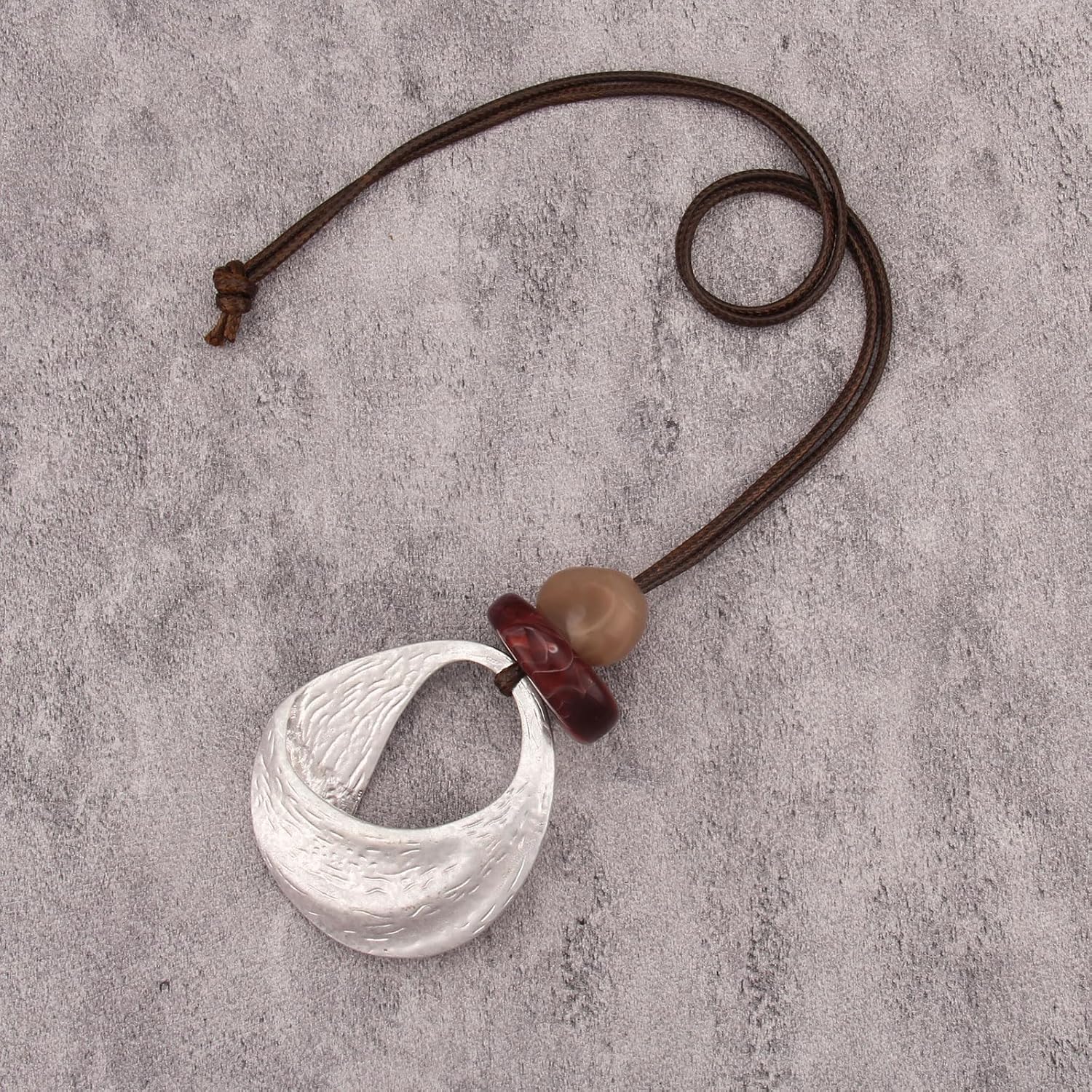 Chunky Necklace for Women Boho Pendant Necklace Statement Western Choker Necklaces for Women Vintage Bohemian Jewelry - Image 7