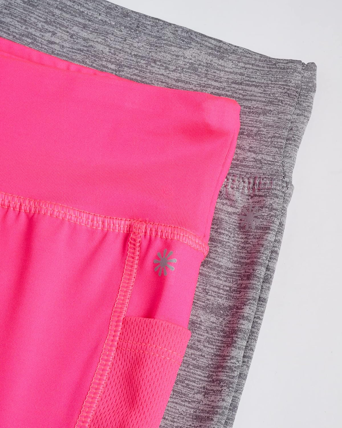 Girls Bike Shorts - 4 Pack Athletic Compression High Waisted Biker Shorts for Girls for Dance Yoga Gymnastics (7-16) - Image 4