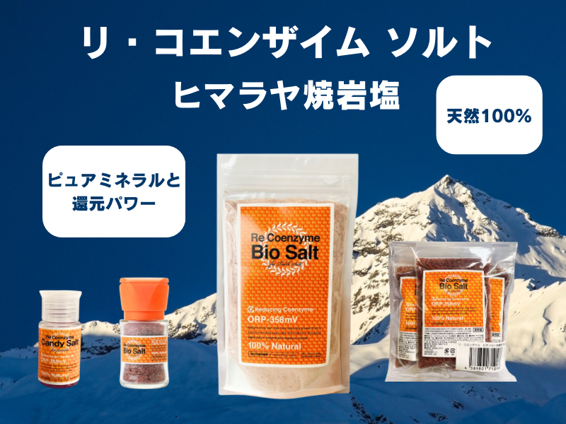 リ・コエンザイムビオソルト〜抗酸化還元の塩〜 (300g×5個) ヒマラヤ