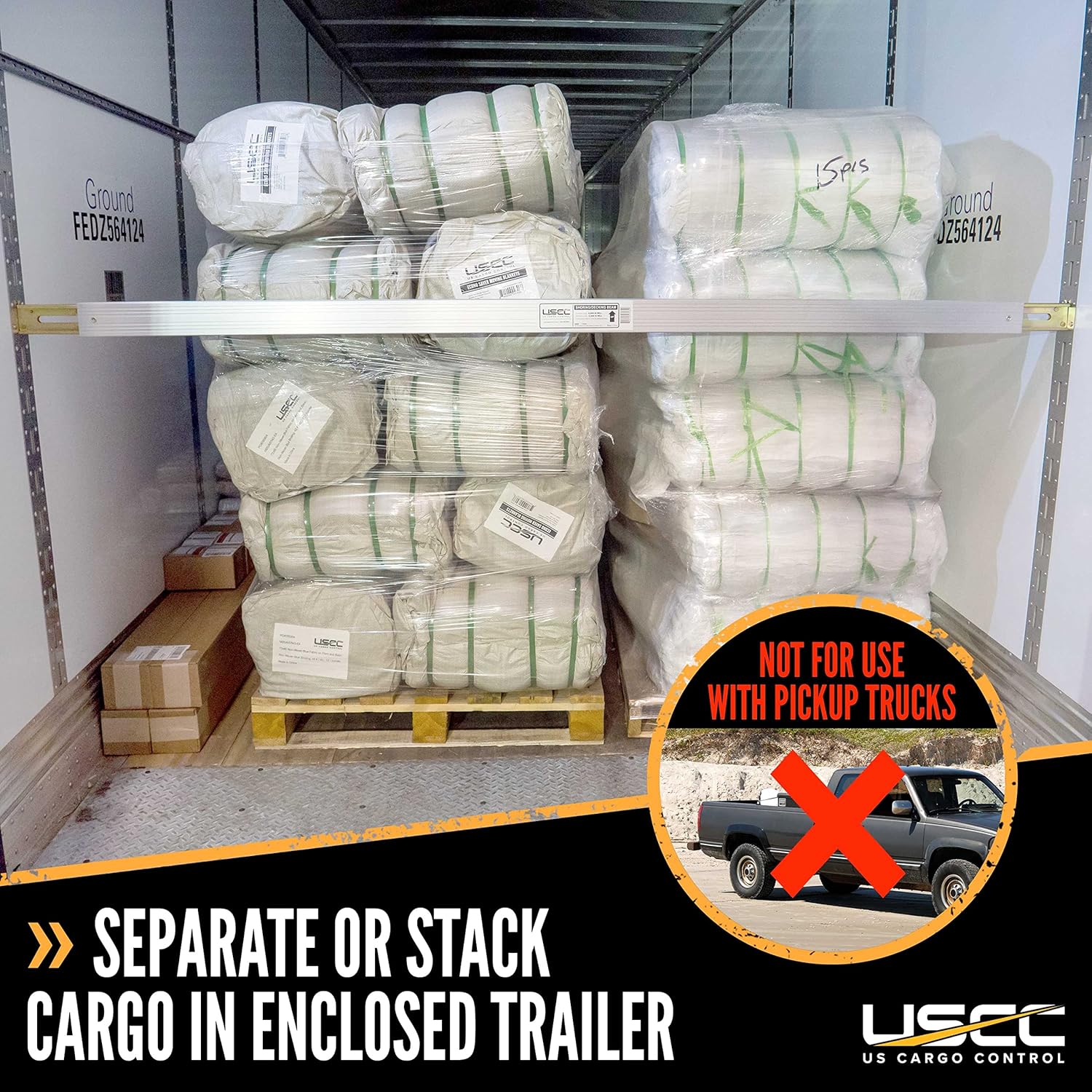 🔥 Crаzу Dеаlѕ US Cargo Control 92” - 103” (7 ft 6 in. – 8 ft 5 in.) E Track Load Bar - Adjustable Aluminum E Track Shoring Beam/Decking Beam with Easy-Release Latch for Trailers, Trucks, and Semi-Trucks 70% оƒƒ Dіѕсоunt US Cargo Control 92” - 103” (7 ft 6 in. – 8 ft 5 in.) E Track Load Bar - Adjustable Aluminum E Track Shoring Beam/Decking Beam with Easy-Release Latch for Trailers, Trucks, and Semi-Trucks