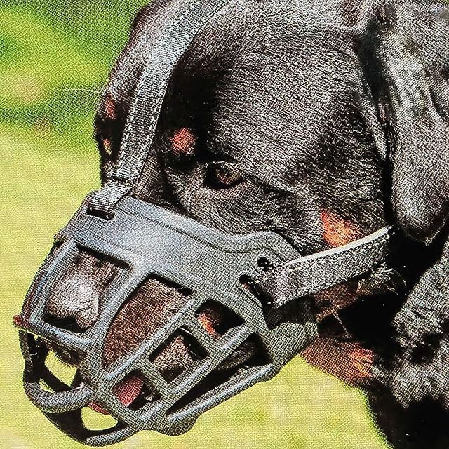 BARKLESS Bozal para Perro, bozales de Silicona Suave para Perro, Mejor para Evitar mordeduras