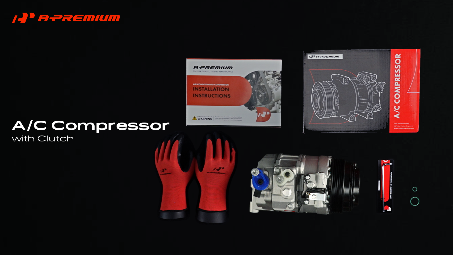 Kit De Compresor De A/C Para Dodge Sprinter 2500/3500 2003-2006, Motor 2.7L, Incluye Secador Y Válvula De Expansión
