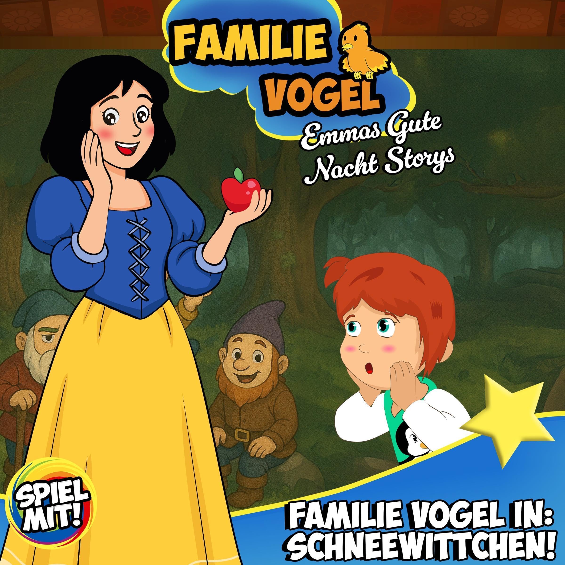 Cover art for Familie Vogel in: Schneewittchen