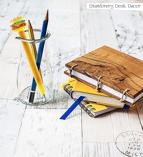 Miniatura 6 de Planet Pens Cheeseburger - Bolígrafo novedoso y divertido y único, suministros de oficina para niños y adultos, bolígrafo colorido de escritura de