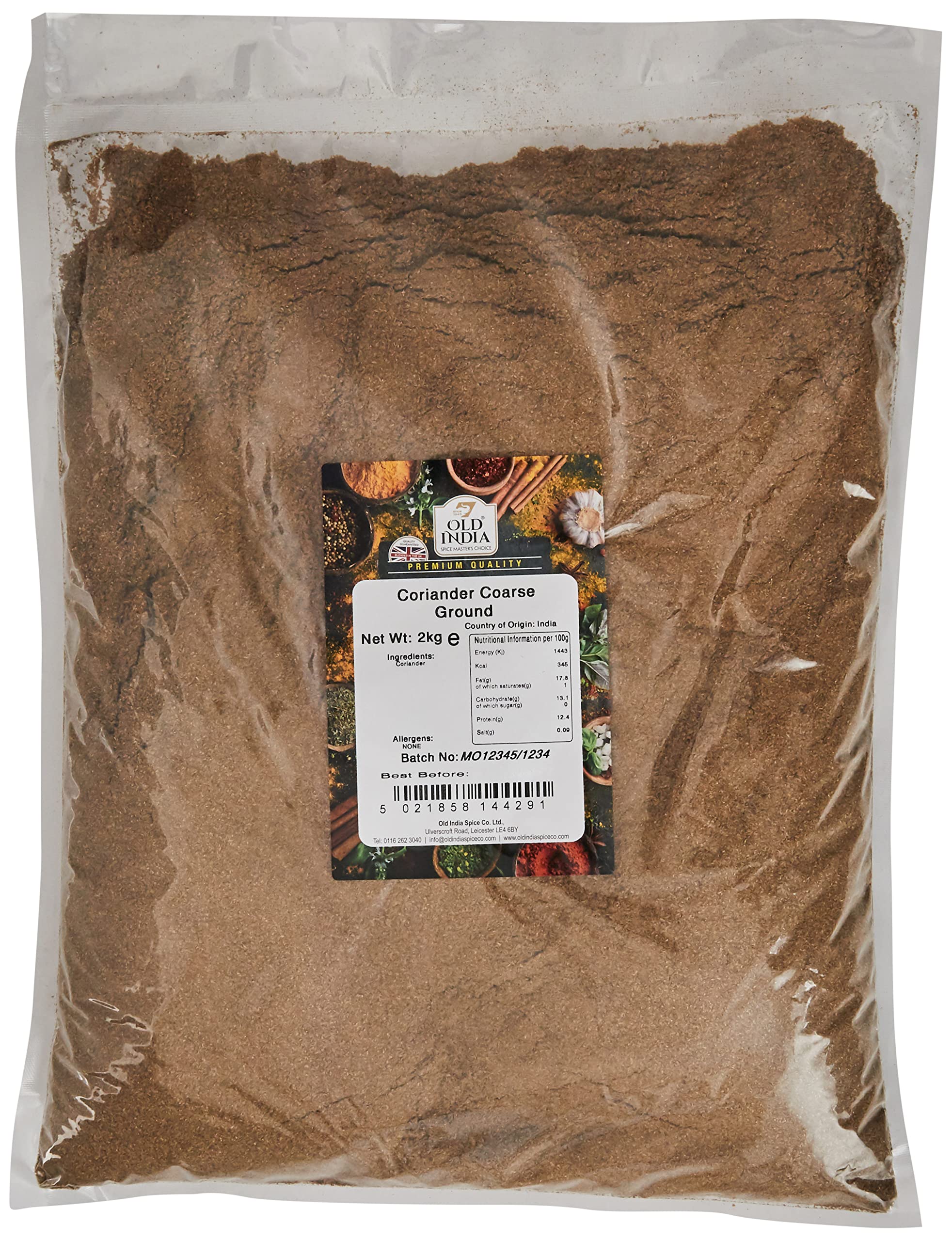 Old India Coriander Coarse Ground 2kg
