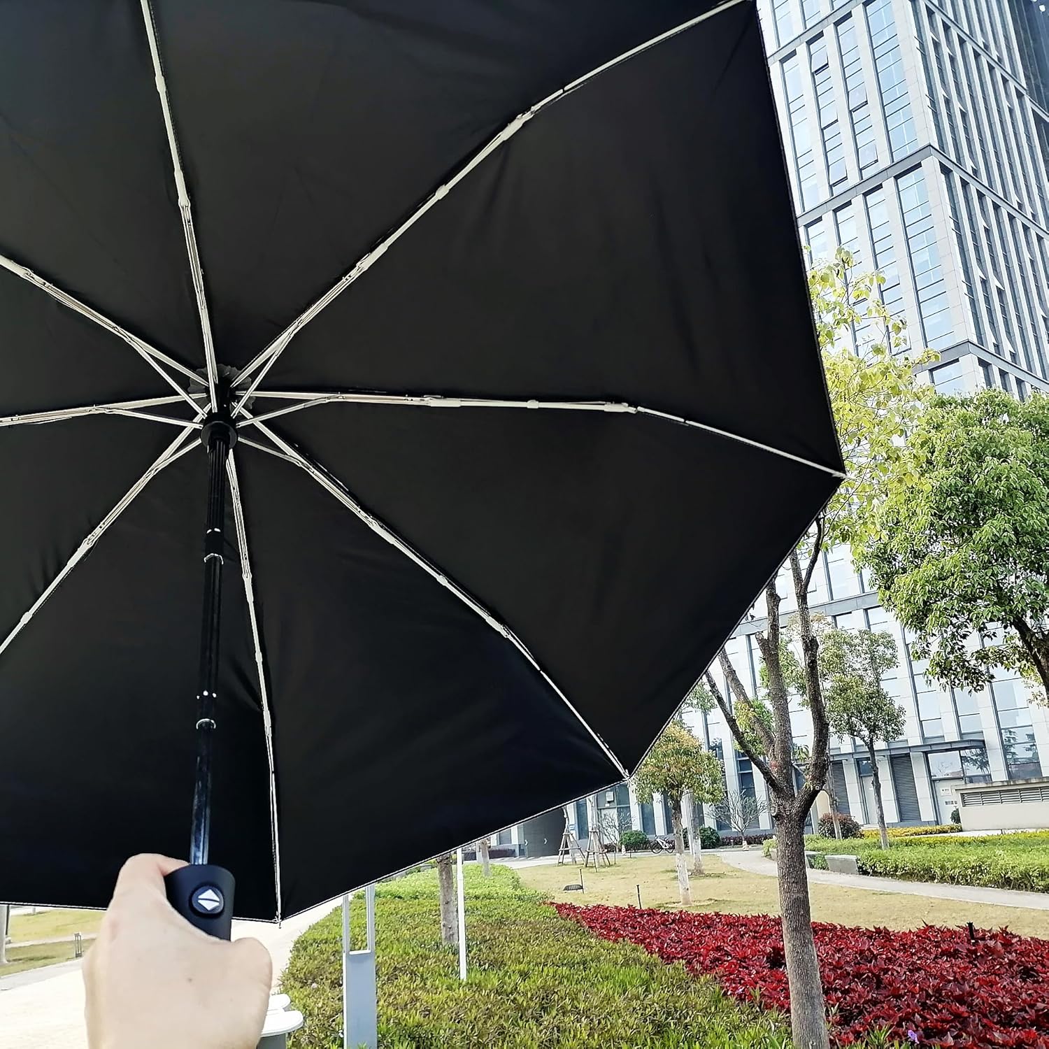 Customizable Personalized Folding Umbrellas, Custom Automatic Travel UV Umbrella with Image Logo Design for Gifts Women or Men
