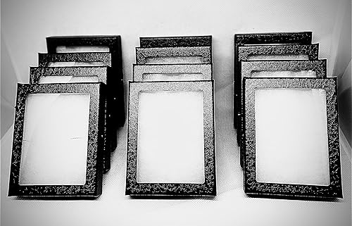 12 vitrinas Riker de 3 "x 4" x 34