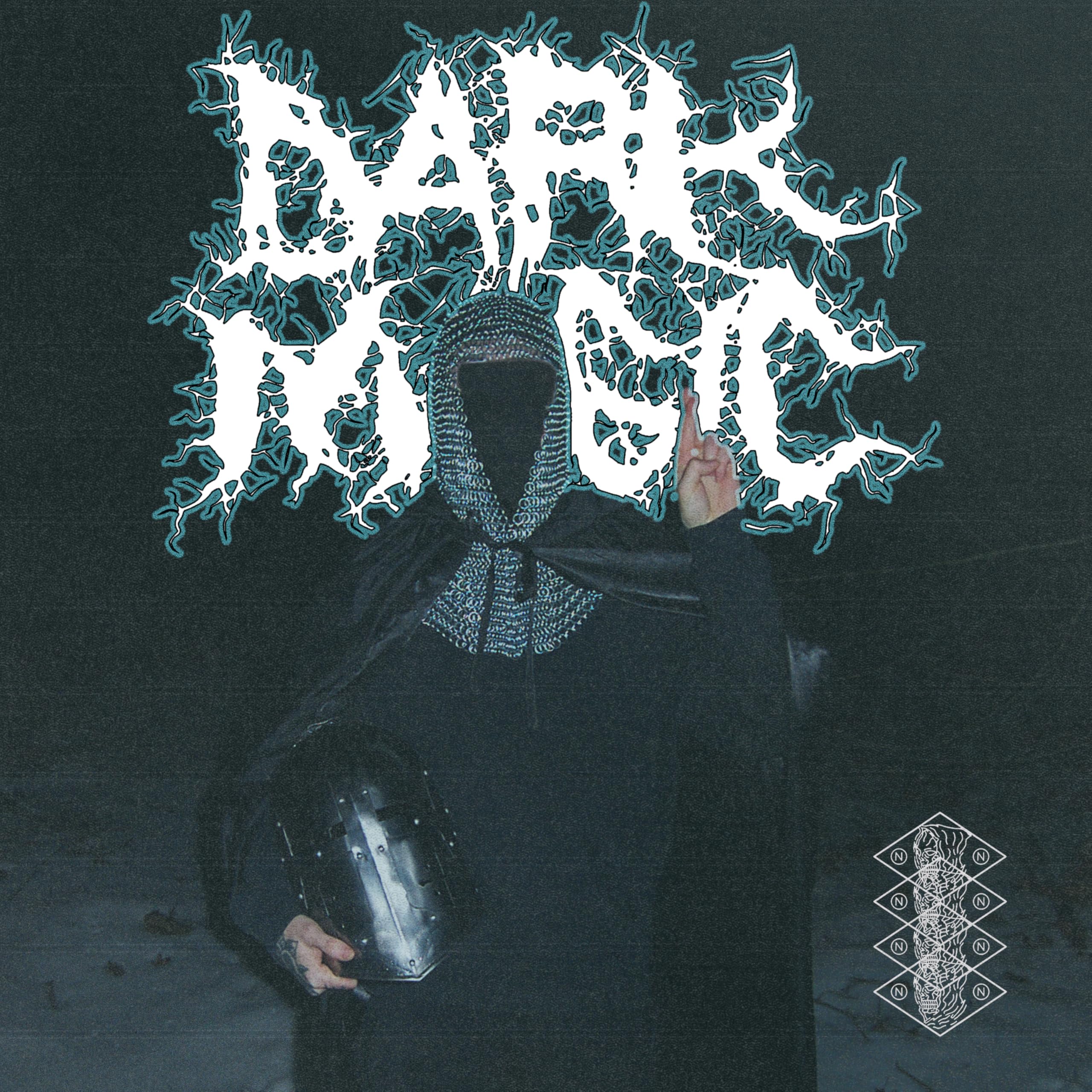 NOTHING NOWHERE - Dark Magic - clear in black & green splattered vinyl LP