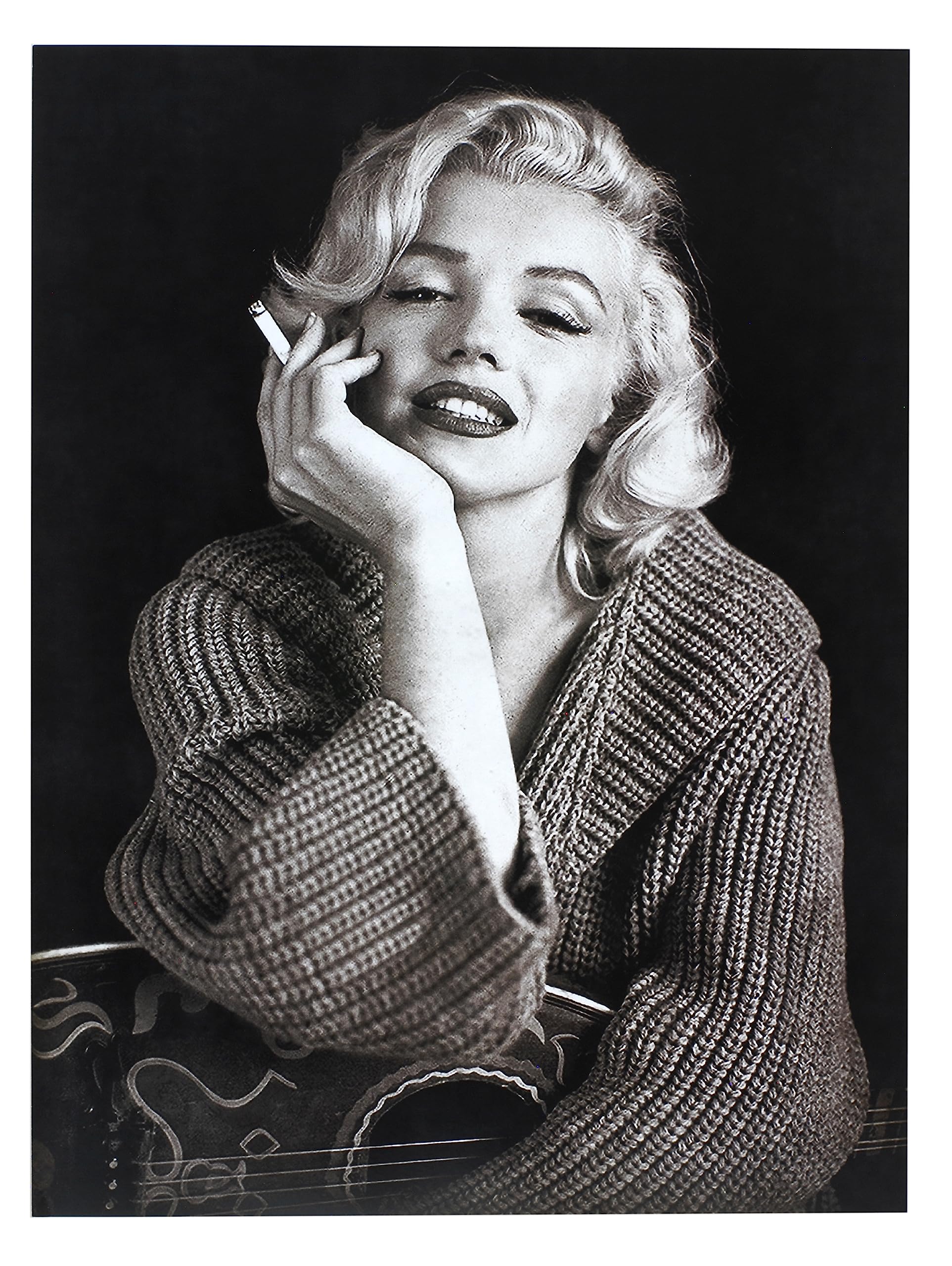 KUSTOM ART Marilyn Monroe Hollywood Series Wall Poster Unframed Art Print on Coated Paper 40 x 30 cm