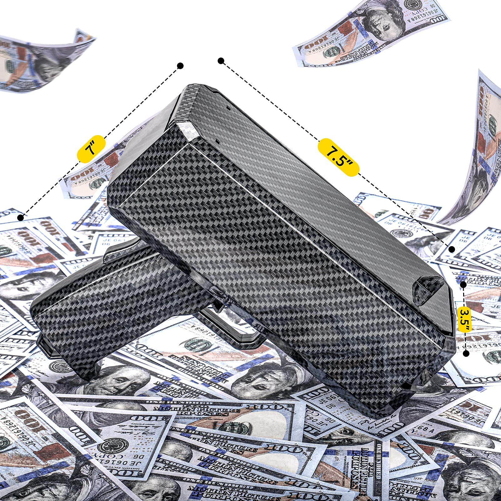 oMitoi Money Gun Shooter, Money Gun That Shoot Money, Money Spray Gun