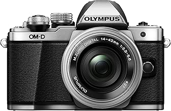 Olympus OM-D E-M10 Mark II Compact System Camera 14-42 EZ Lens Silver Olympus OM-D E-M10 Mark II Compact System Camera 14-42 EZ Lens Silver