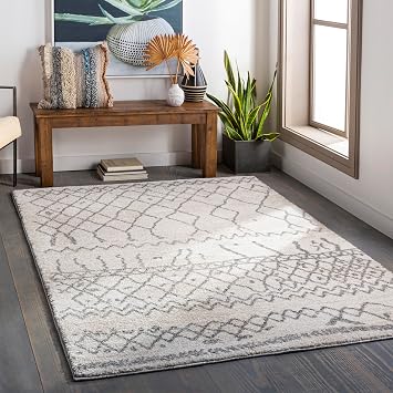 Livabliss Andorra Bohemian Global Area Rug, 2 x 211", Beige, 2 x 3