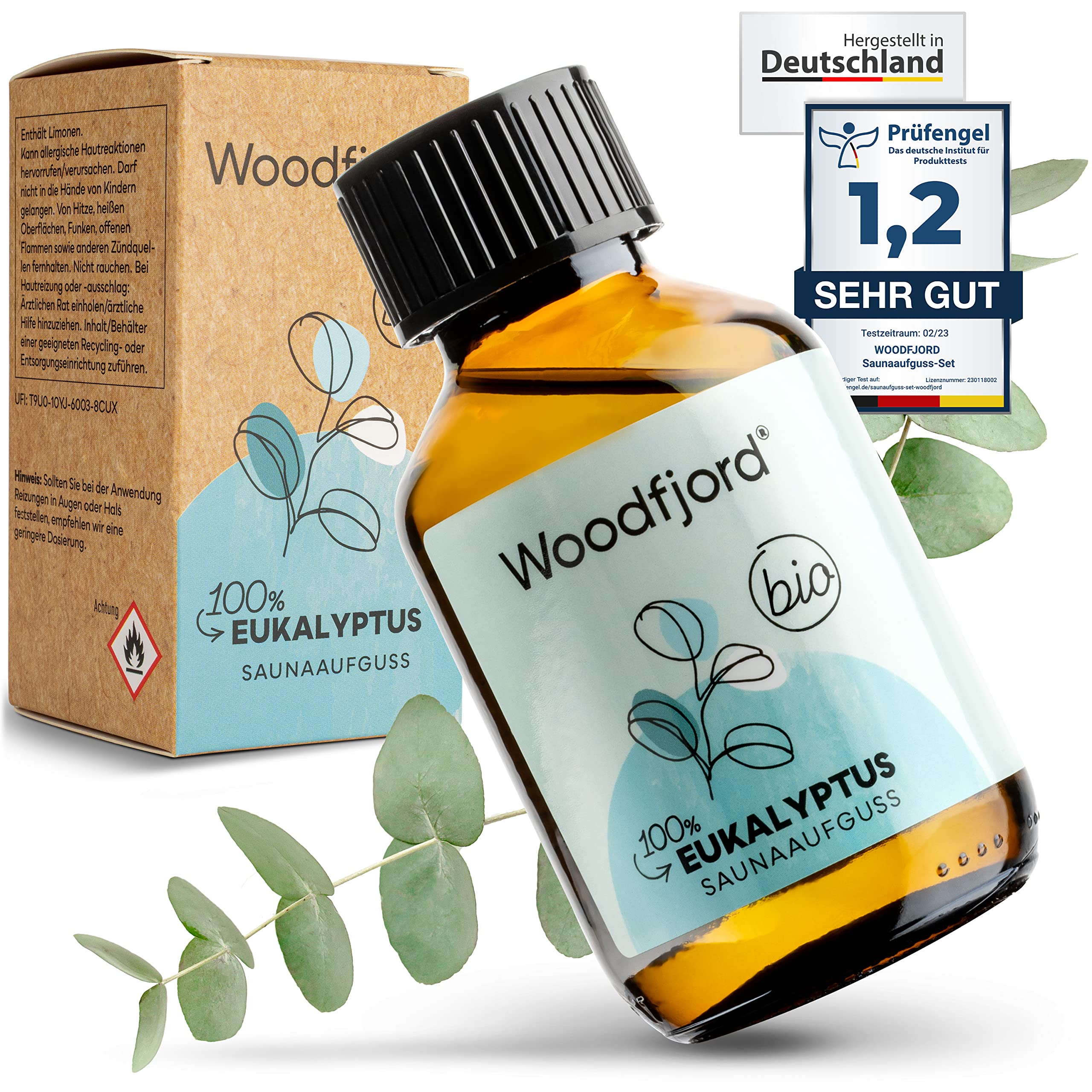 Alpenherz Saunaaufguss Set - 100% Naturrein 4x 100ml Mit ätherische Öle