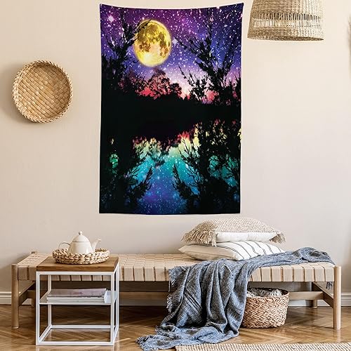 Miniatura 6 de Colección Home Ambesonne, Paisajes de verano con flores púrpura en cascadas luz de sol, cuadro paraiso natural con luz de sol, cortina de ducha de