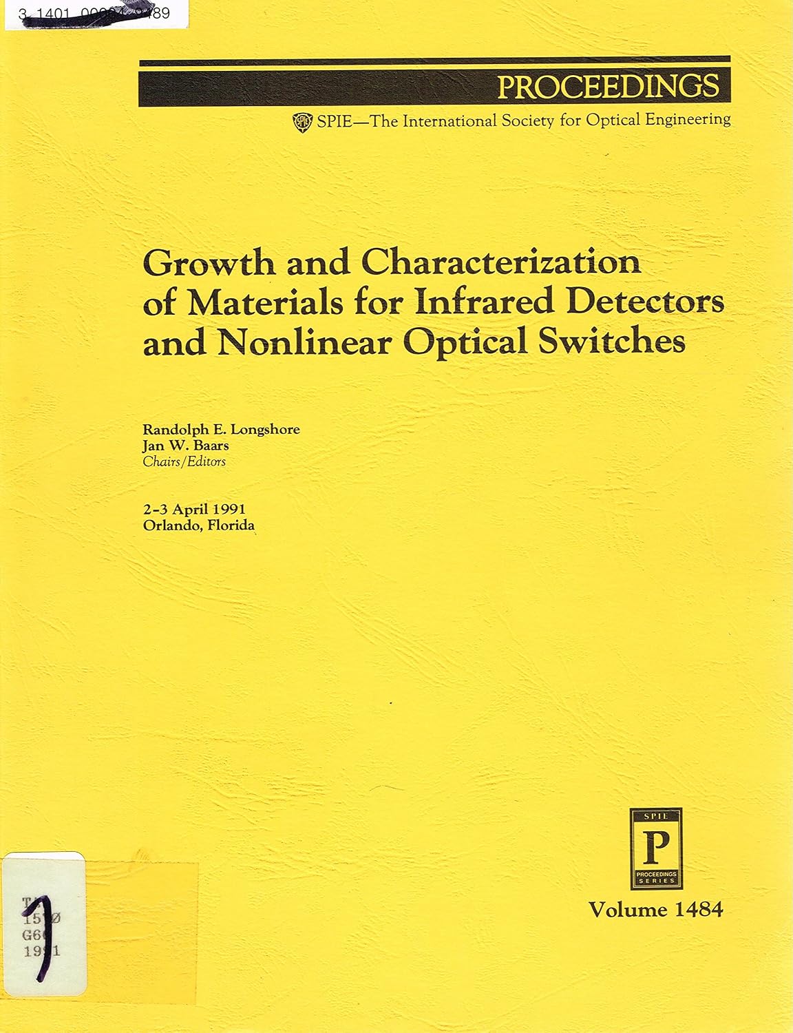 Growth and Characterization of Materials for Infrared Detectors and ...