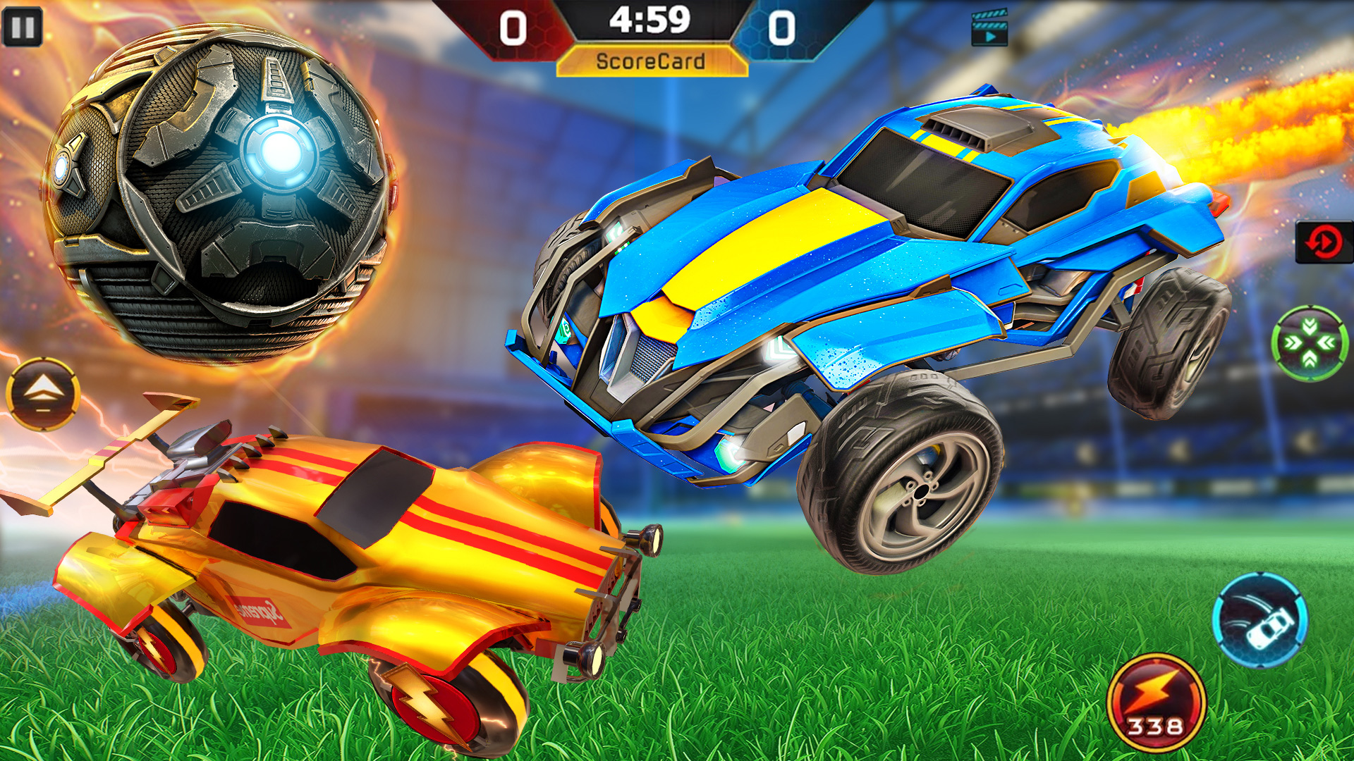 Rocket Car Soccer League Games, Rocket Powered Soccer Video Game