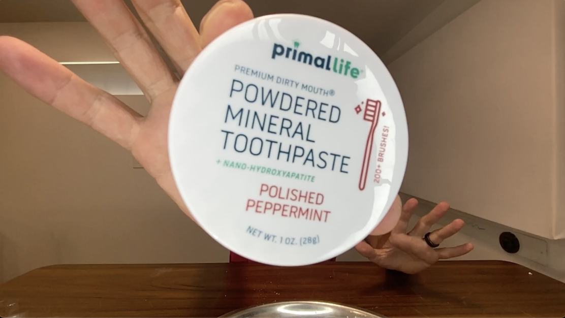 TESTING Primal Life Powered Mineral Peppermint Toothpaste 