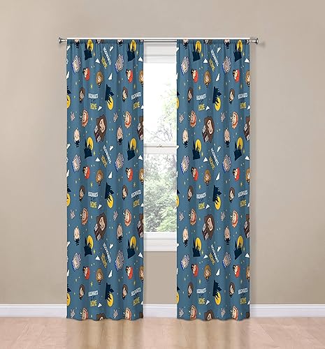 Miniatura 2 de Jay Franco Harry Potter Hogwarts is My Home - Cortinas de 84 pulgadas, hermosa decoración de habitación y ropa de cama fácil de instalar, con Harry,