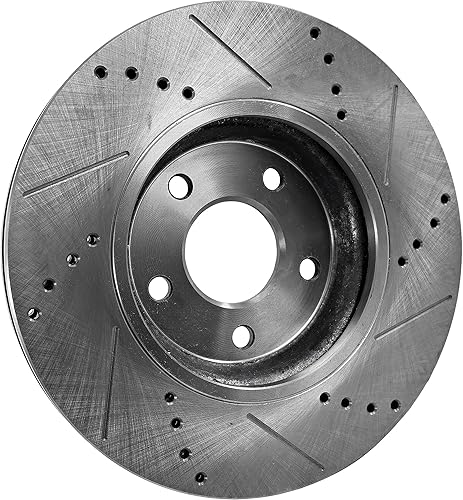 Miniatura 6 de SureStop Kit de disco de freno y pastillas traseras compatible con Mazda 626 1998-2002 juego de 2 ruedas