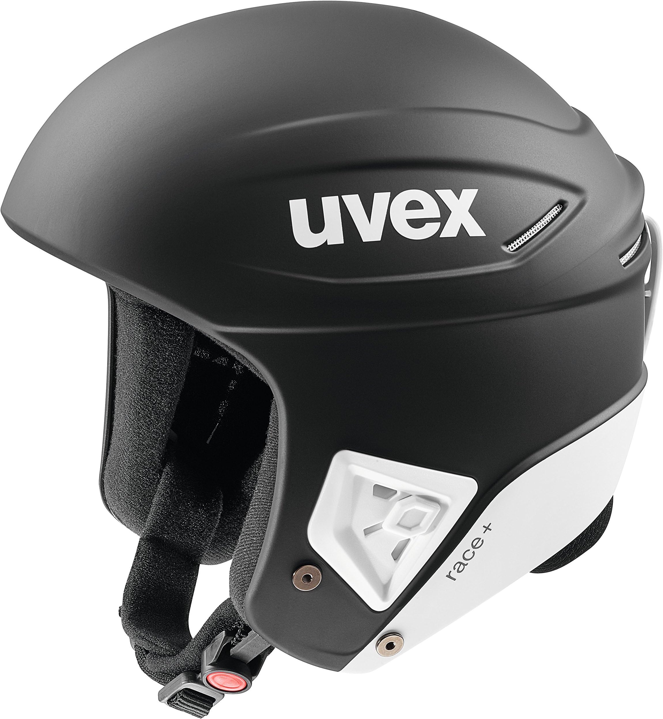 Uvex Race + Helmet - X-Large/Black-White Matte