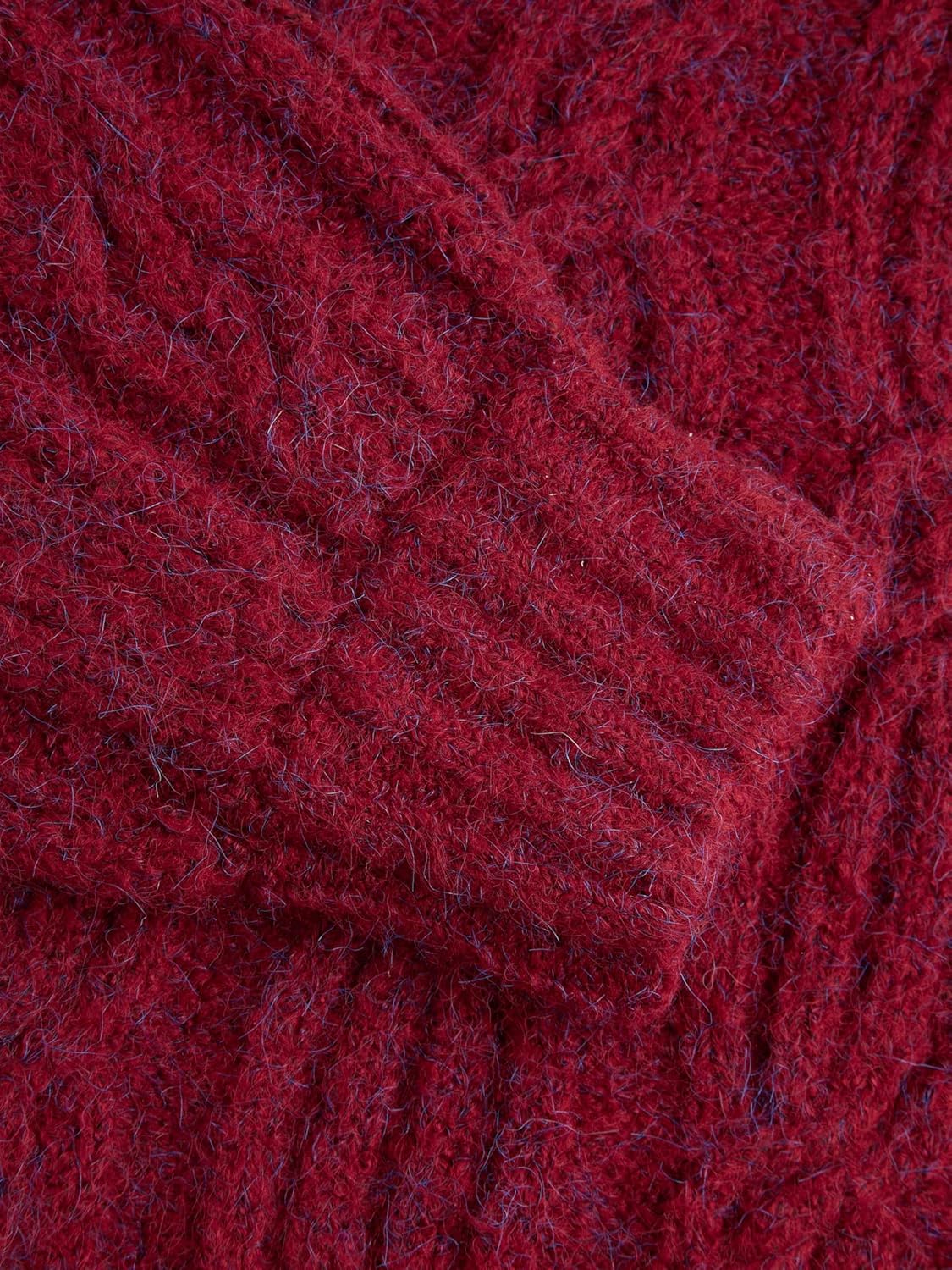 CIDER Oversized Sweaters for Women Turtle Neck Long Sleeve Knit Sweater Pullover Warm Fall Winter Daily Casual - Image 4