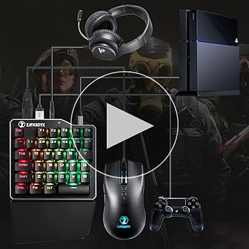 Amazon.co.jp: 片手キーボード マウス コンバーター ゲーミング
