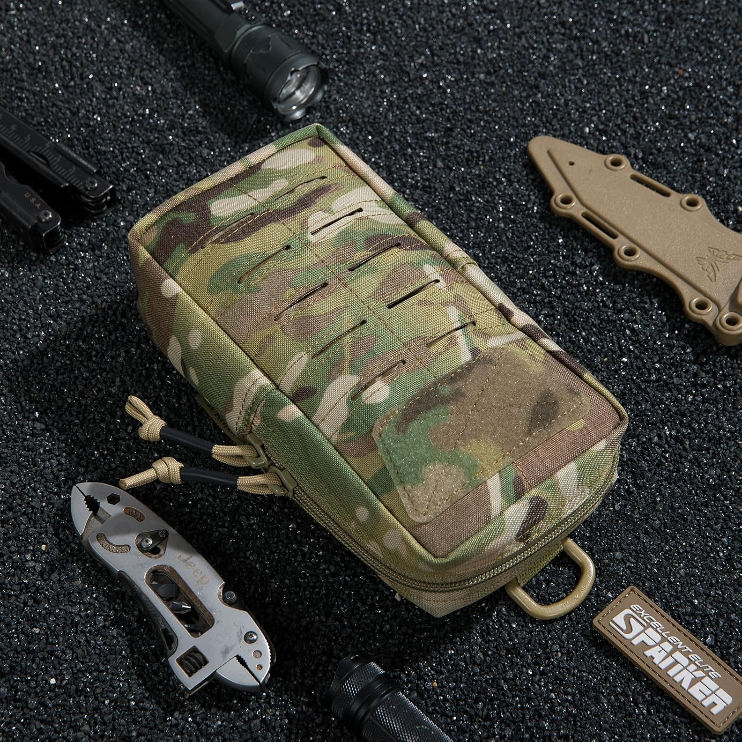 EXCELLENT ELITE SPANKER Tactical MOLLE Pouch EDC Utility Pouches Gadget Organizer Phone Holder Waist Bag Tool Pouch