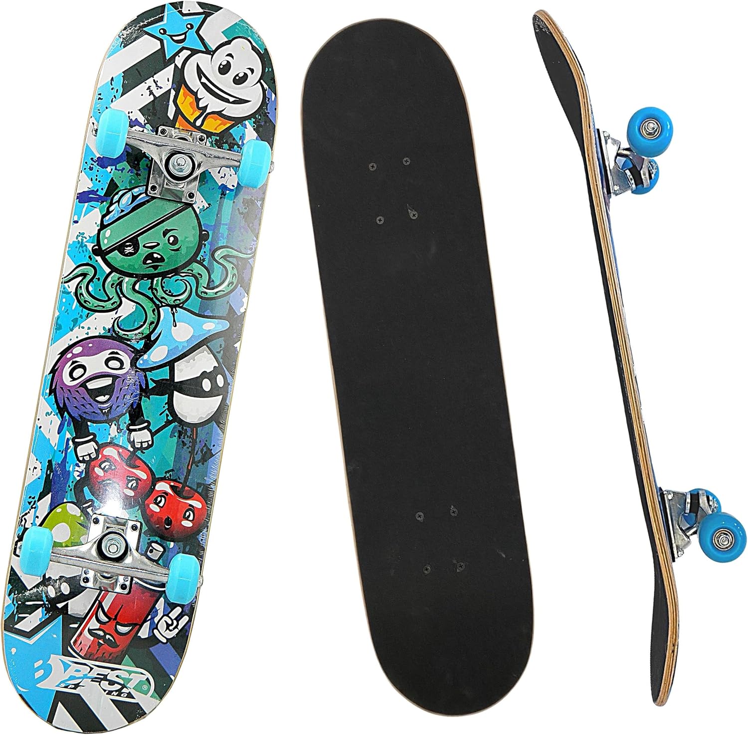 Best Sporting Skateboard I SkateBoard mit ABEC 3 oder ABEC 7