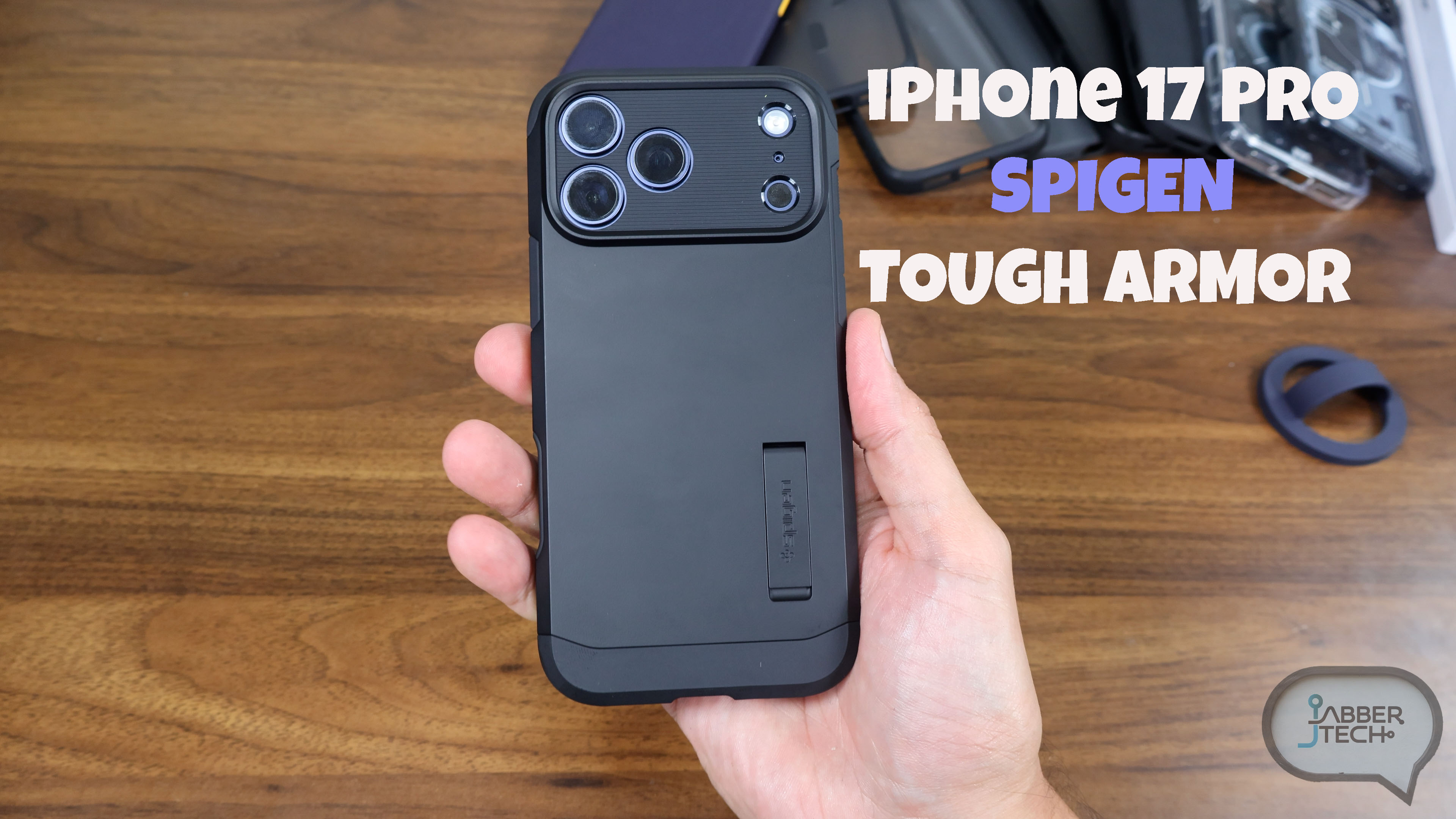 Watch iPhone 17 Pro Max Spigen Tough Armor Case on Amazon Live
