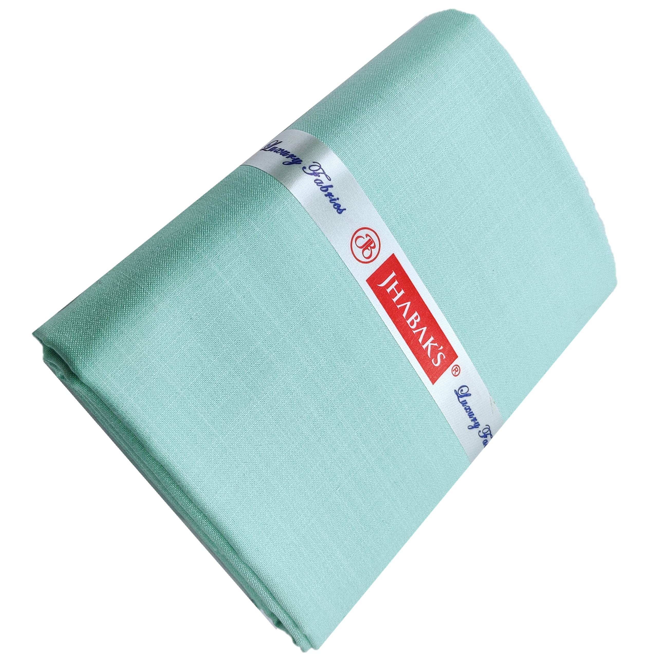 JHABAK'S Untitched Shirt and Trouser Fabric - Cotton Blend Material - 2.25M Shirt Cloth - 1.20M Pant Piece (SeafoaM Blue Shirt & Navy Blue Trousers) 4
