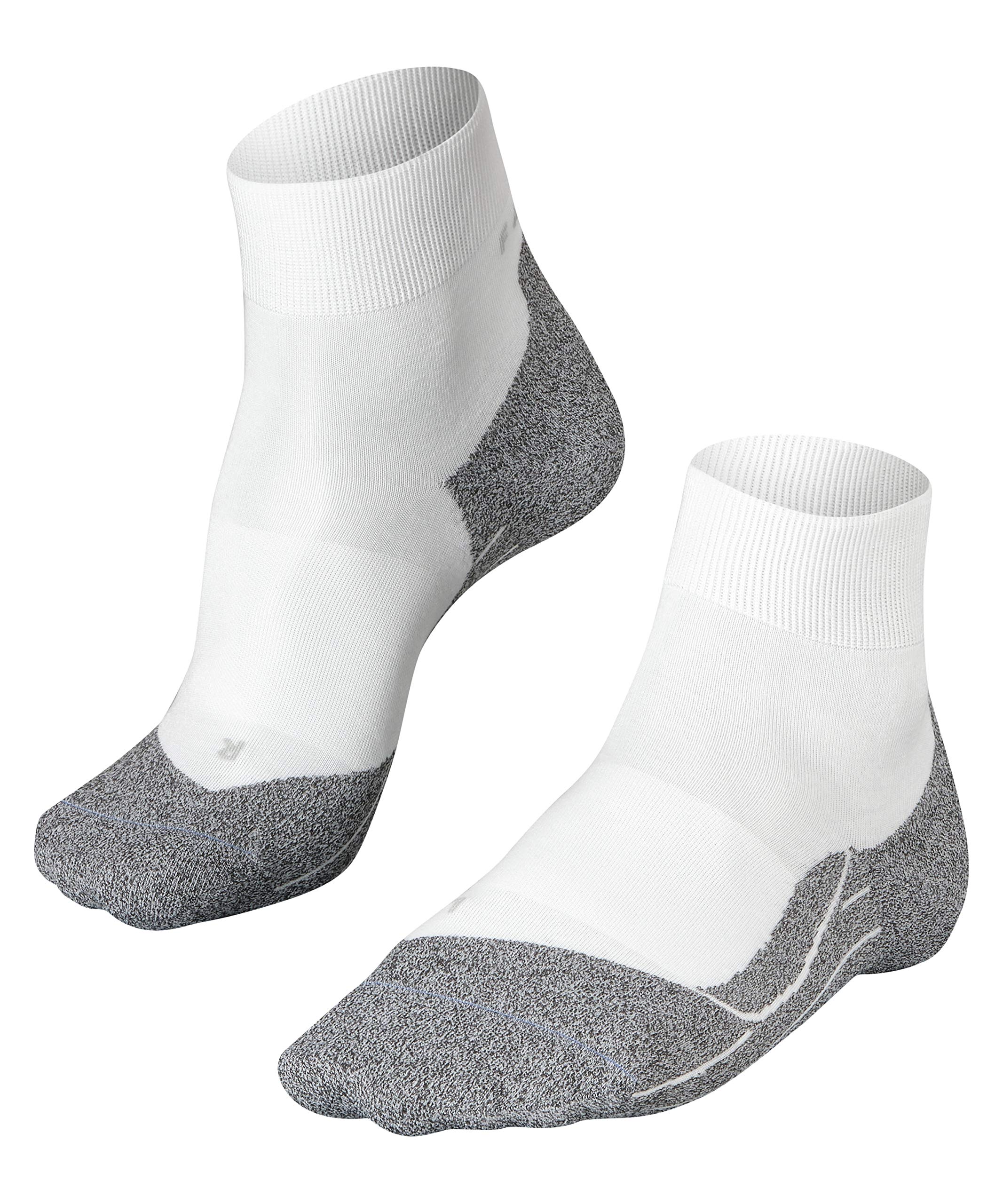 FALKE Women's RU4 Light Performance Short W Sso Lyocell Functional Yarn Anti-Blister 1 Pair Running Socks, White White-Mix 2020, 5.5-6.5