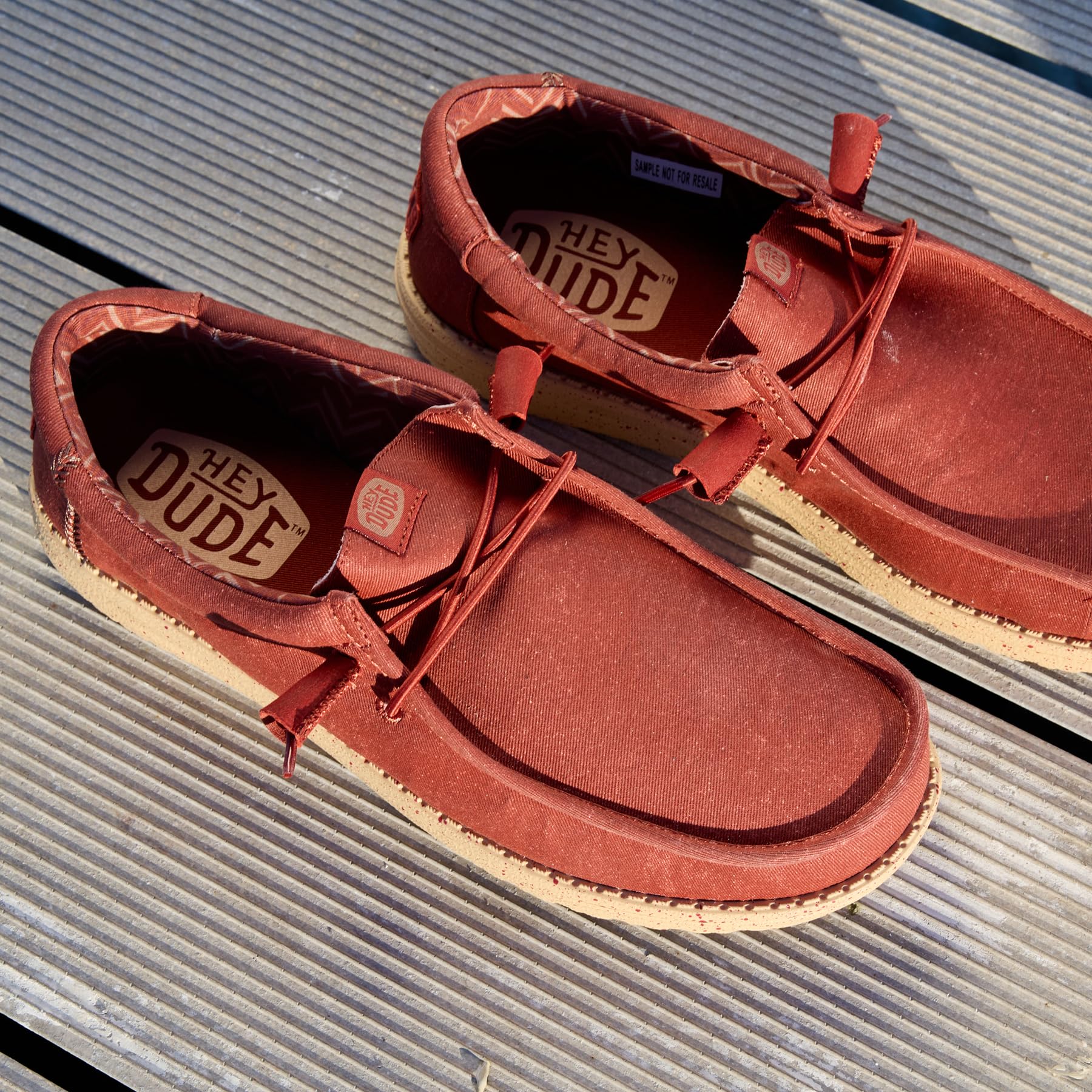 HEYDUDE Zapatos para Hombre 40700 Wally Stretch Canvas