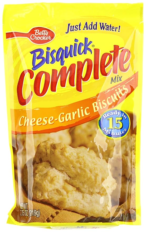 Bisquick Complete Mix, Cheese Garlic Biscuits, 7.75 oz Everything Else