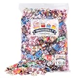 Fruit Chews 1.5 Pounds - 15 Flavor Assortment - All 15 Flavors Including Sours! - Blue Raspberry, Banana, Watermelon, Green Apple, Chocolate, Peach, Vanilla, Grape, Strawberry, Pink Lemonade, Cherry, Black Cherry - Packaged By Snackadilly
