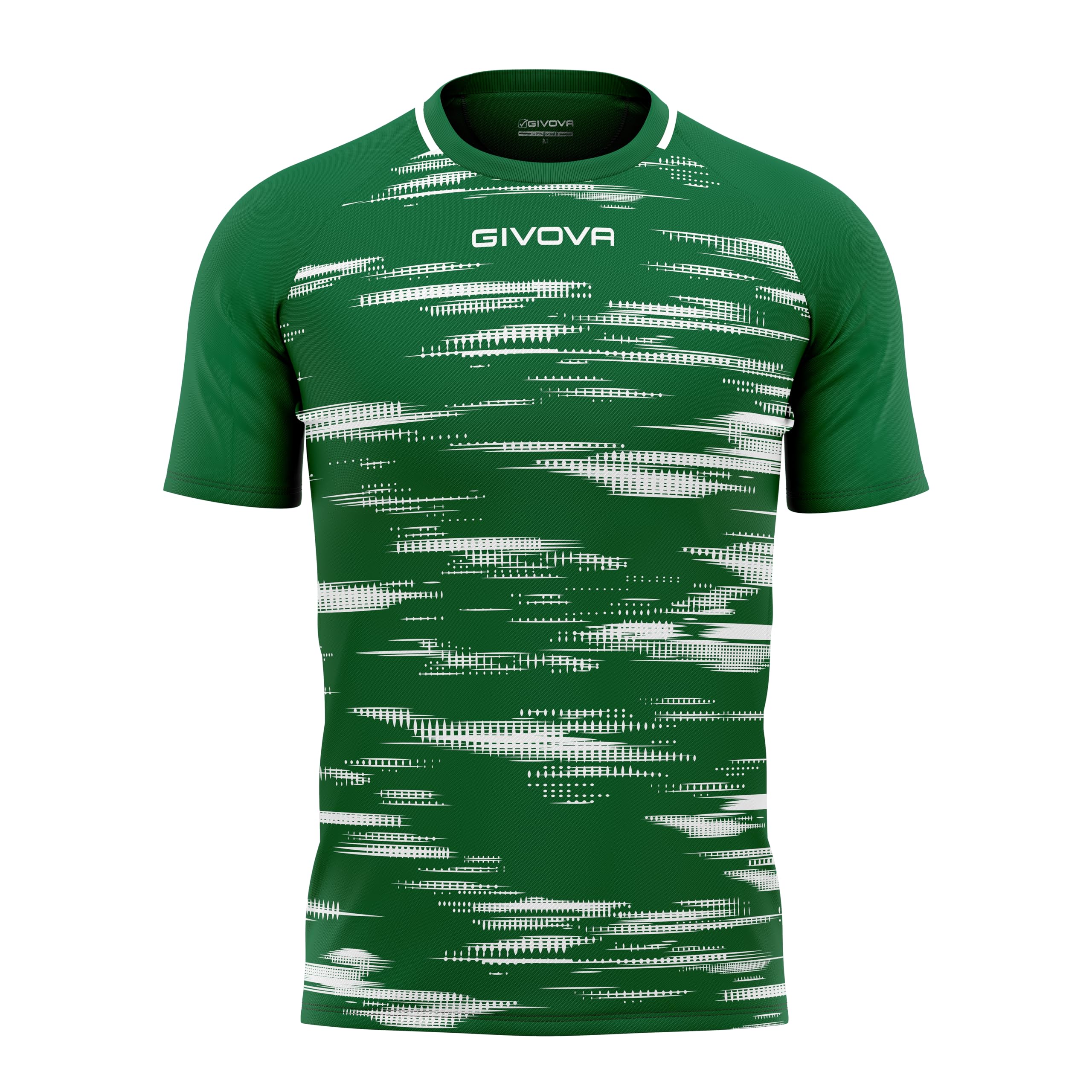 Givova Shirt Pixel Verde/Bianco Tg. 2XL - 4