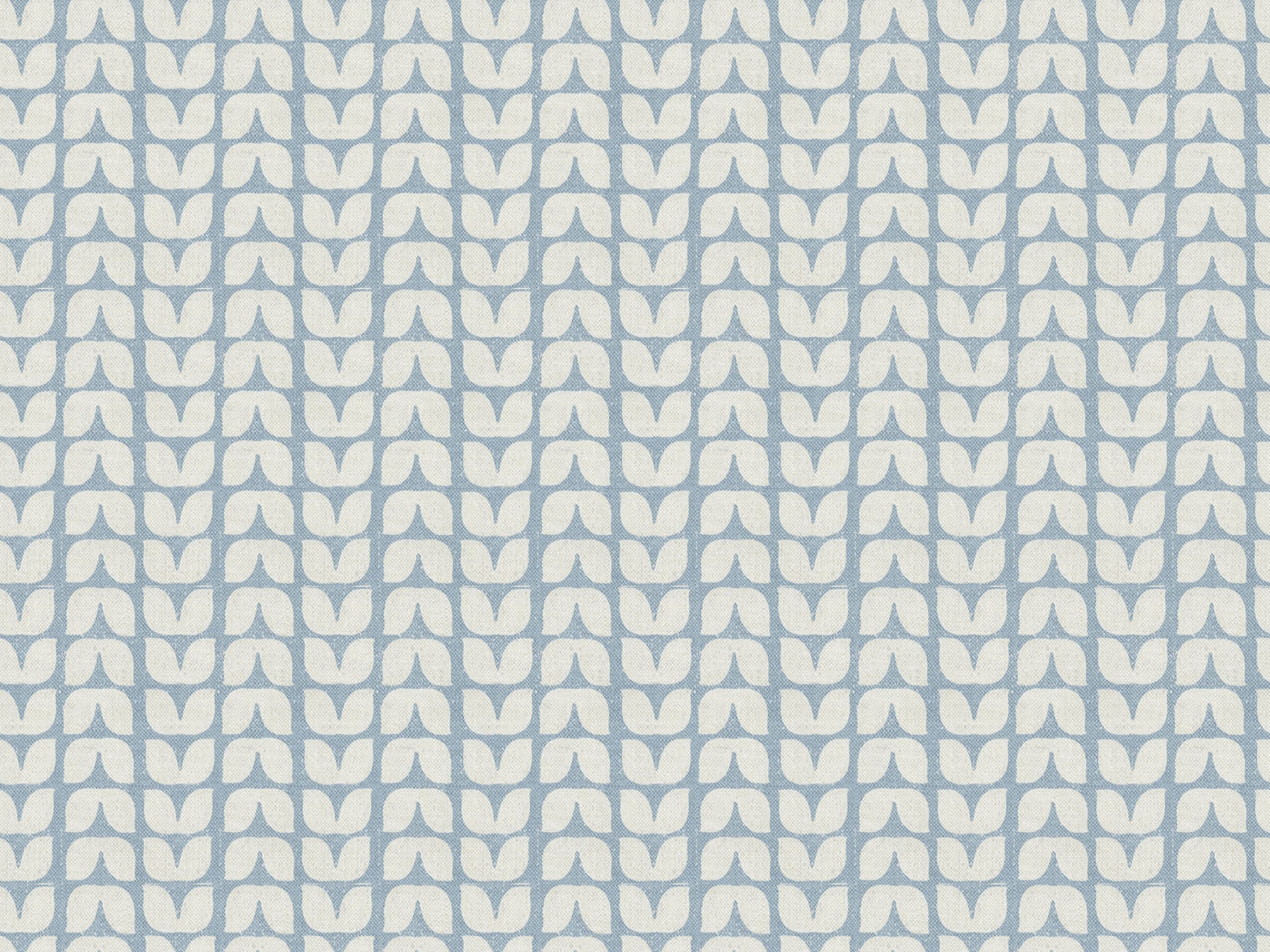 Home Expressions Blue ® Scandinavian Tulips Oilcloth Tablecloth Wipe Clean Waterproof Cotton Cloth Pvc Coated (132Cm X 200Cm)