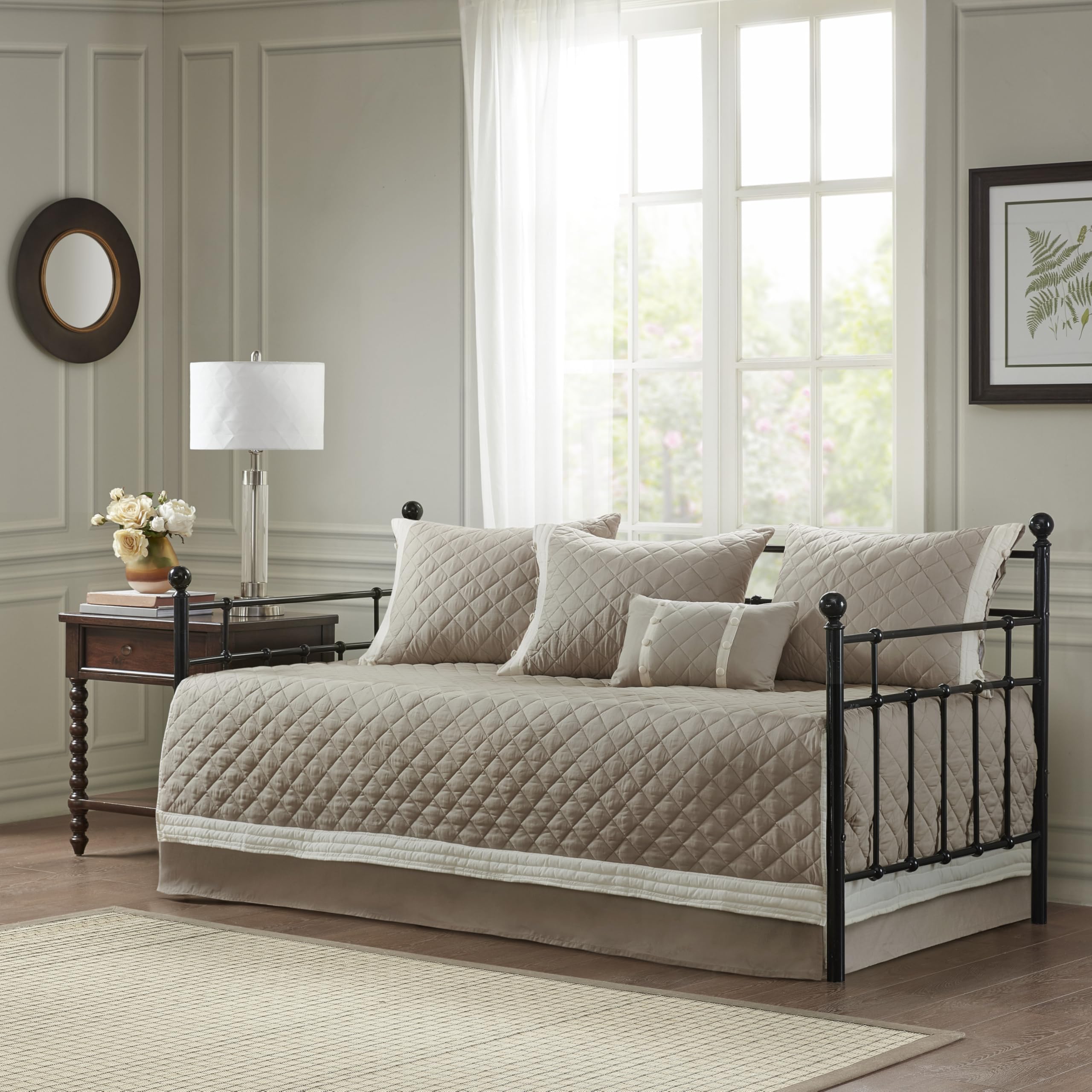 Madison Park 100% Cotton Daybed Cover Set - bedding sets and collections | Mubboo