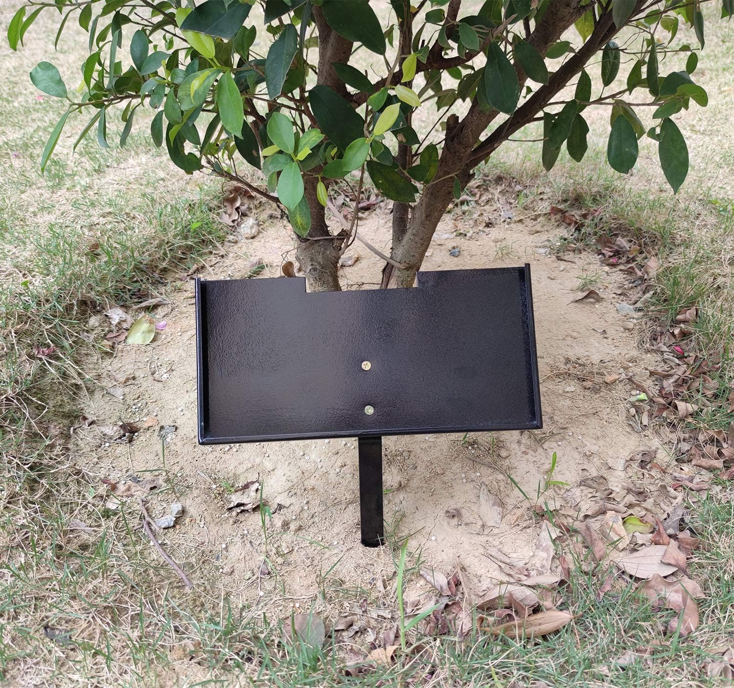 JFHEDY Grave Marker Stand Review: Durable Steel Holder for 12x6 Garden Memorial Stones