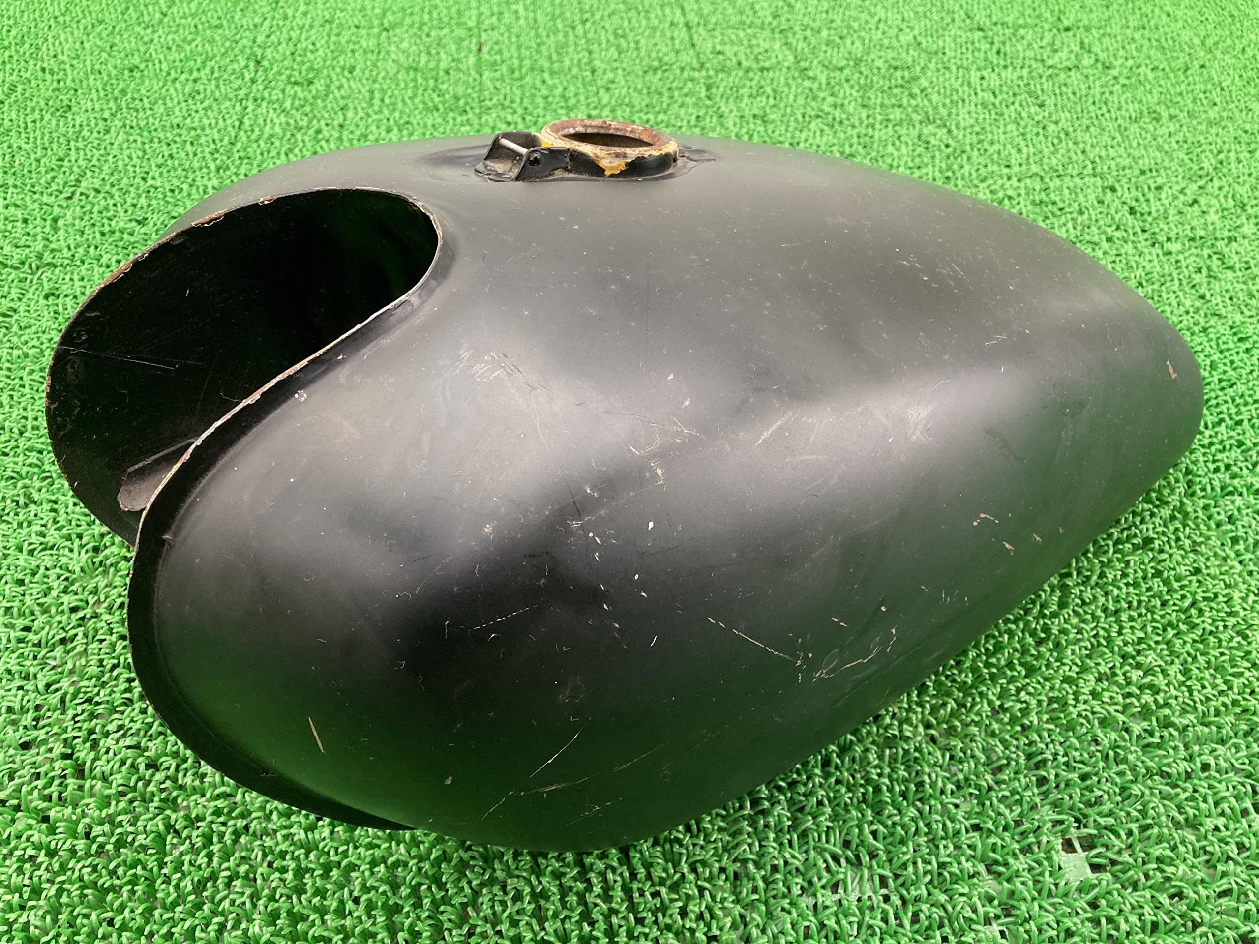 Amazon | 中古 ヤマハ 純正 バイク 部品 SR400 タンク 純正 黒 