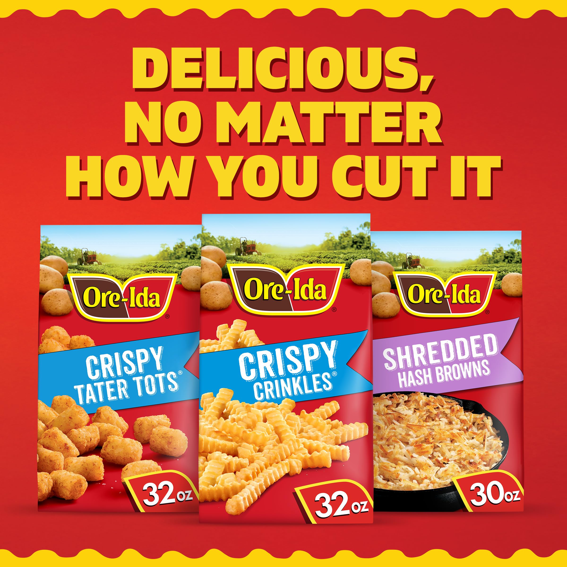 Ore-Ida Crispy Crinkles French Fried Potatoes 32 oz Bag — view 9