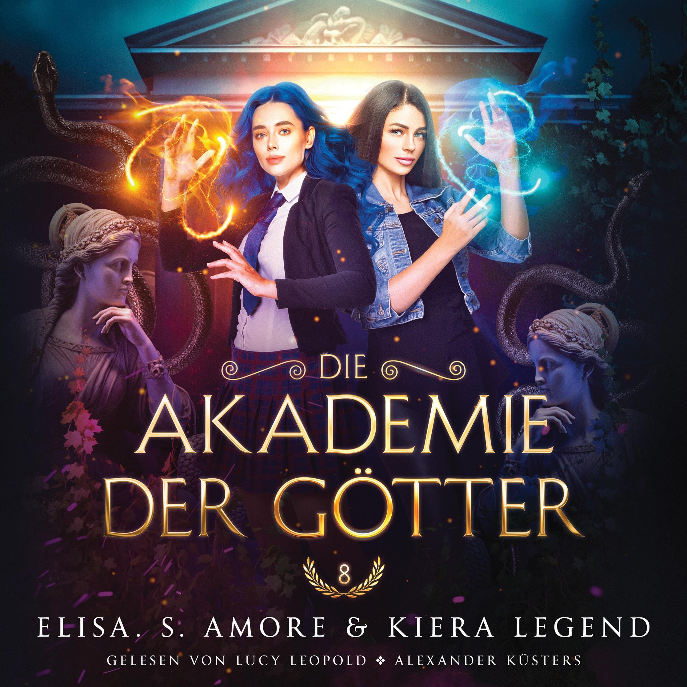 Cover art for Die Akademie der Götter - Jahr 8
