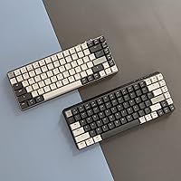 Vista 6 de Azio Teclado mecánico en cascada, diseño del 75%, RGB retroiluminado compacto, interruptores de intercambio en caliente y teclas, conexión