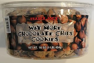 Trader Joe's Way More Chocolate Chip Cookies 16 Oz