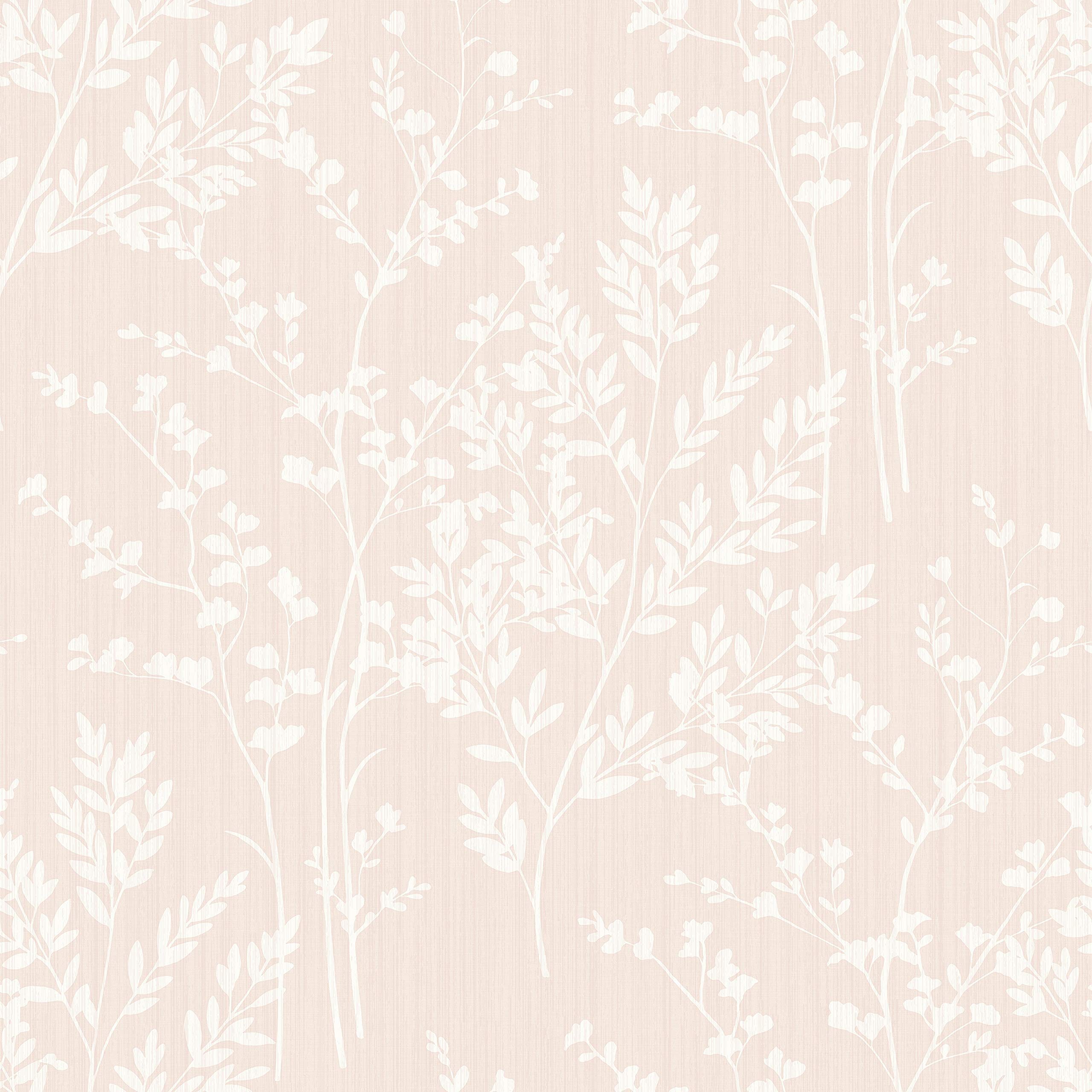 Arthouse Pink Diamond Fern Wallpaper