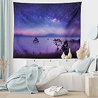 Vista 17 de Lunarable Tapiz de flores tamaño individual, racimo de flores abstractas con fondo de polinización de neón, formas de crecimiento de la naturaleza