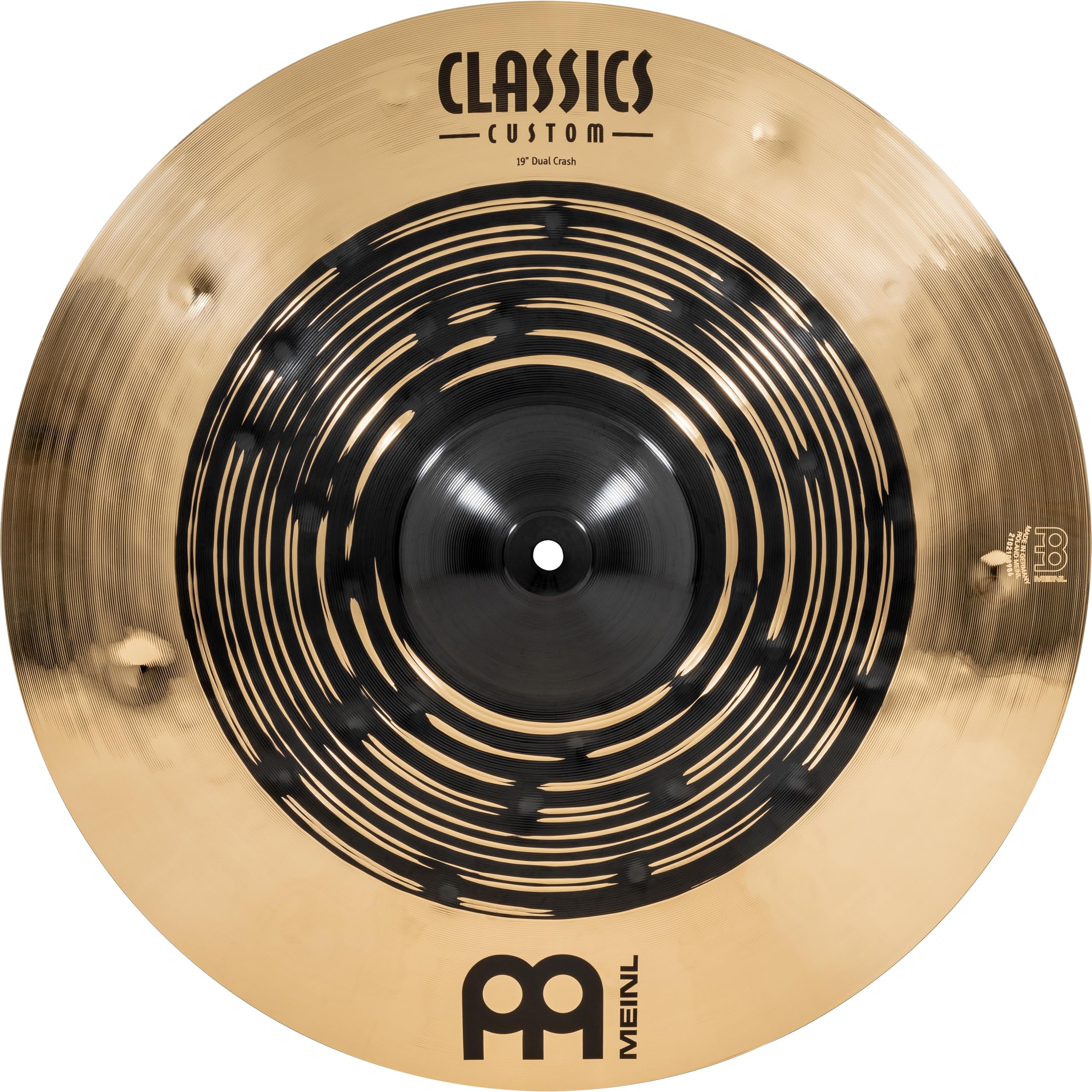 Meinl Classics Custom Dual Platillo Crash - 19" (CC19DUC)