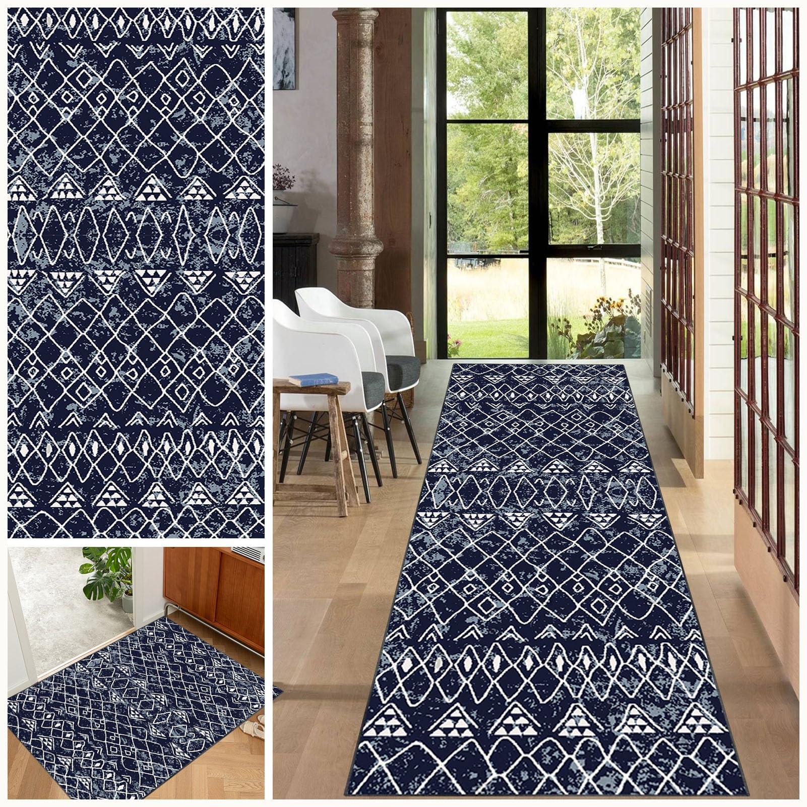 Tapis de couloir élégant pour habiller votre cuisine et salon