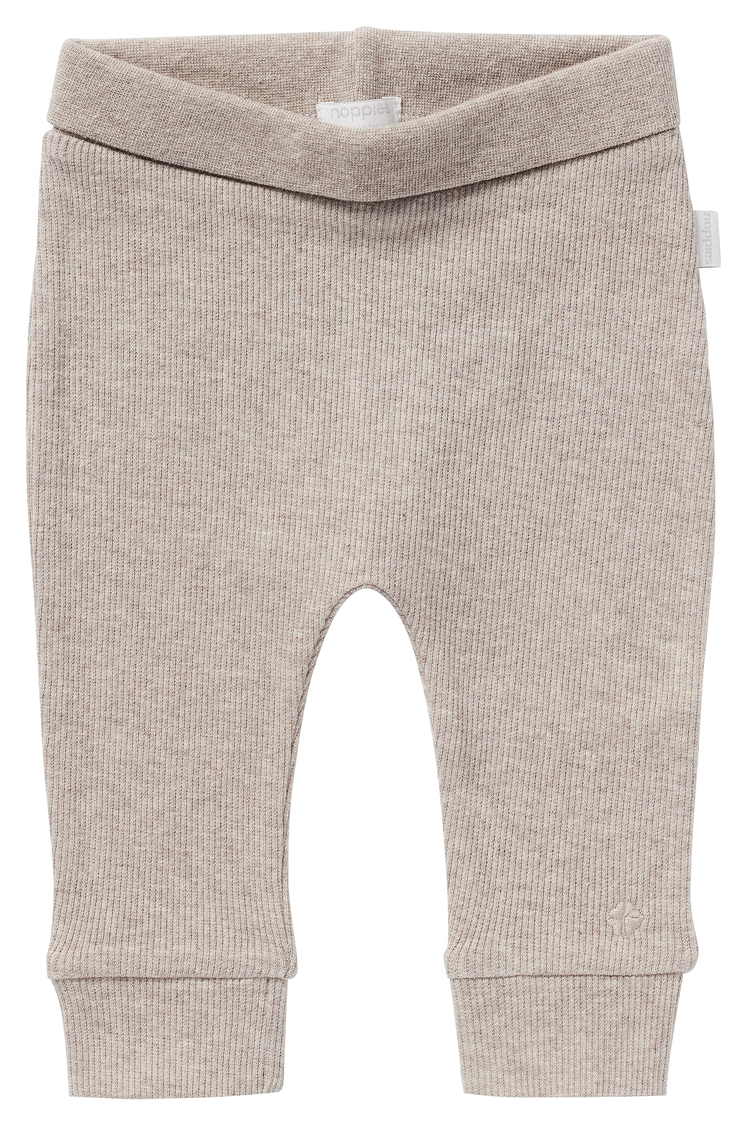 Noppies U Pants Comfort Rib Naura - Pantaln Unisex bebé