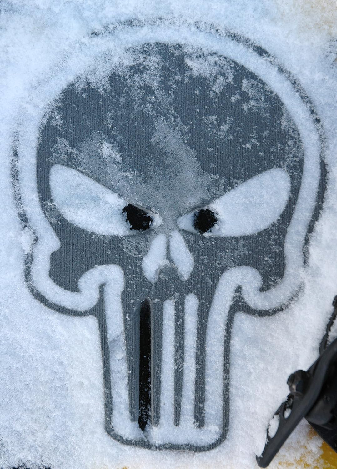 Snowboard Stomp Pad - Sniper Skull - Gray