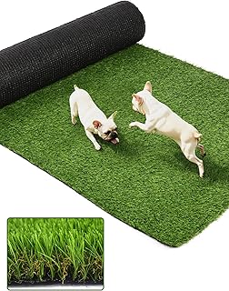 Artificial Grass Turf Rug 1x10m (3.3x33ft), 30mm Grass Pile Roll Fake Lawn Astro Turf for Indoor Outdoor Pet-Friendly, Balcony, Backyard